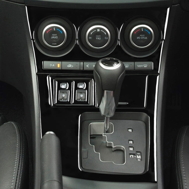 For Mazda 3 Axela 2010-2013 7 in 1 Car AC Gear Frame Set C Decorative Sticker, Right Drive - Car Interior Mouldings by PMC TechLife | Online Shopping South Africa | PMC TechLife | Buy Now Pay Later Mobicred
