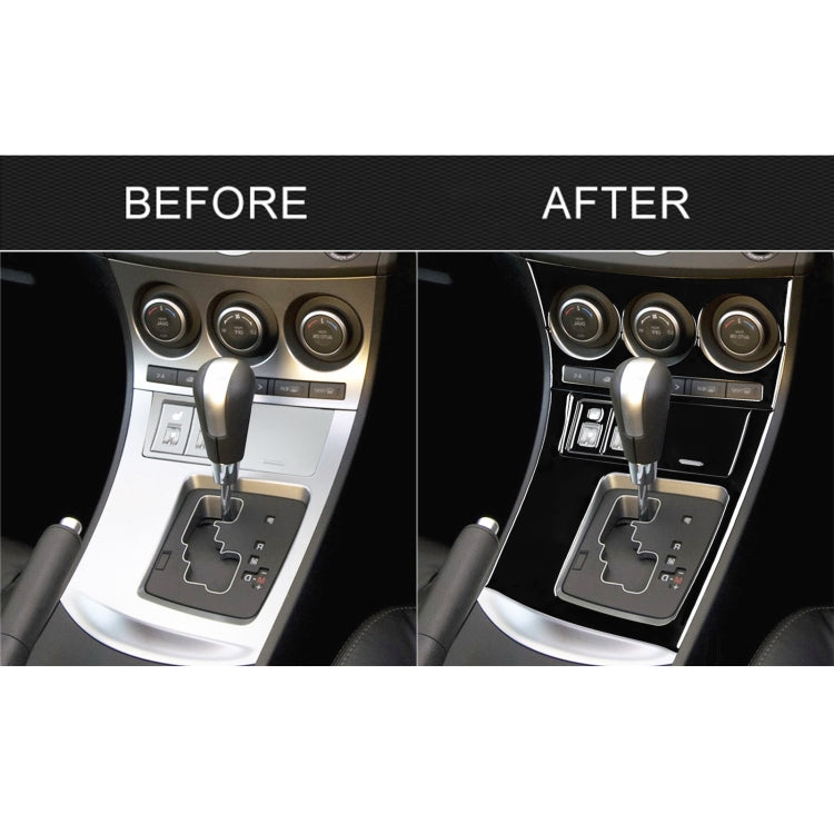 For Mazda 3 Axela 2010-2013 7 in 1 Car AC Gear Frame Set C Decorative Sticker, Right Drive - Car Interior Mouldings by PMC TechLife | Online Shopping South Africa | PMC TechLife | Buy Now Pay Later Mobicred
