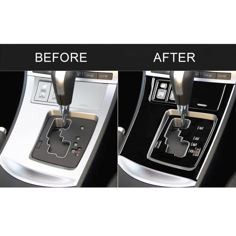 For Mazda 3 Axela 2010-2013 7 in 1 Car Gear Panel Set B Decorative Sticker, Right Drive - Car Interior Mouldings by PMC TechLife | Online Shopping South Africa | PMC TechLife | Buy Now Pay Later Mobicred