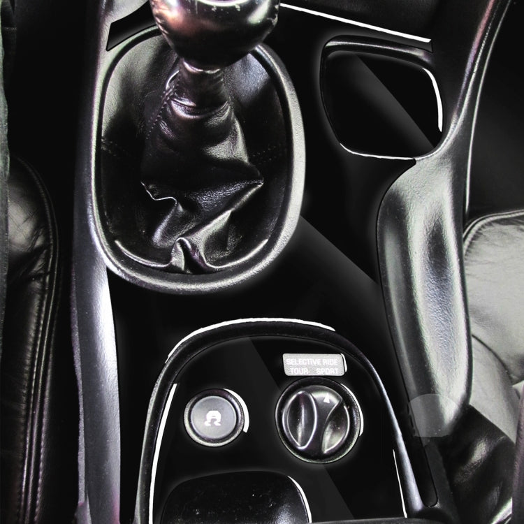 For Chevrolet Corvette C5 1998-2004 3 in 1 Car Gear Panel B Decorative Sticker, Left Drive - free shipping - PMC TechLife - Order now!