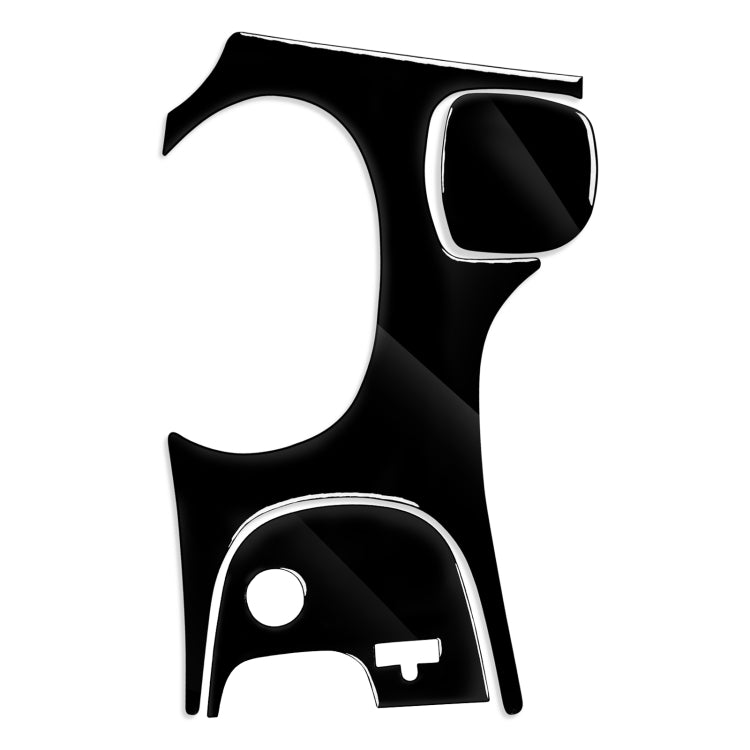 For Chevrolet Corvette C5 1998-2004 3 in 1 Car Gear Panel C Decorative Sticker, Left Drive - Car Interior Mouldings by PMC TechLife | Online Shopping South Africa | PMC TechLife | Buy Now Pay Later Mobicred