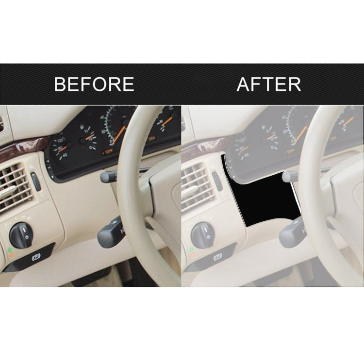 For Mercedes-Benz E-Class W210 1996-2002 Car Steering Wheel Left Decorative Sticker, Left Drive - Car Interior Mouldings by PMC TechLife | Online Shopping South Africa | PMC TechLife | Buy Now Pay Later Mobicred