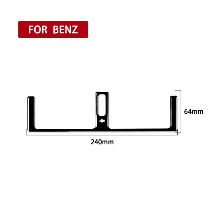 For Mercedes-Benz E-Class W210 1996-2002 Car Central AC Air Outlet Decorative Sticker, Left and Right Drive Universal - Car Interior Mouldings by PMC Jewellery | Online Shopping South Africa | PMC Jewellery | Buy Now Pay Later Mobicred