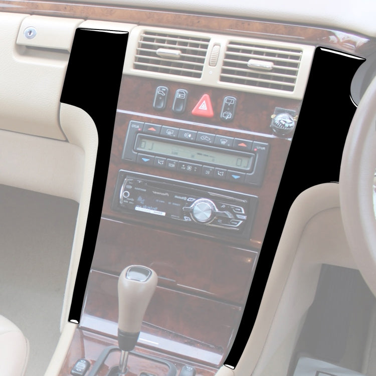 For Mercedes-Benz E-Class W210 1996-2002 Car Center Console Side Decorative Sticker, Right Drive - Car Interior Mouldings by PMC TechLife | Online Shopping South Africa | PMC TechLife | Buy Now Pay Later Mobicred