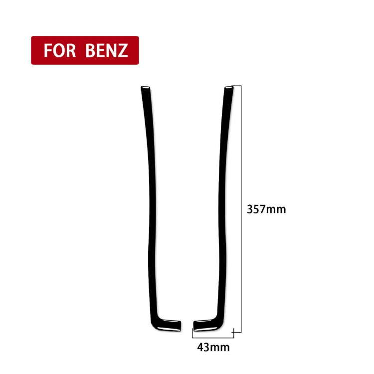 For Mercedes-Benz E-Class W210 1996-2002 Car Gear Decorative Sticker, Left and Right Drive Universal - Car Interior Mouldings by PMC TechLife | Online Shopping South Africa | PMC TechLife | Buy Now Pay Later Mobicred