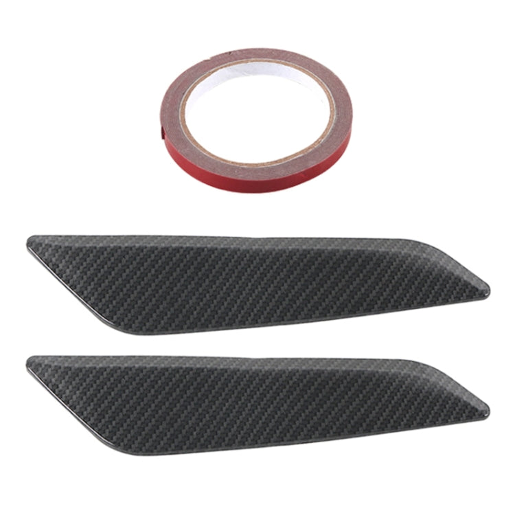 Car ABS Fender Decorative Sticker for BMW 5 Series 525Li 530Li, Carbon Fiber Texture - Car Interior Mouldings by PMC TechLife | Online Shopping South Africa | PMC TechLife | Buy Now Pay Later Mobicred