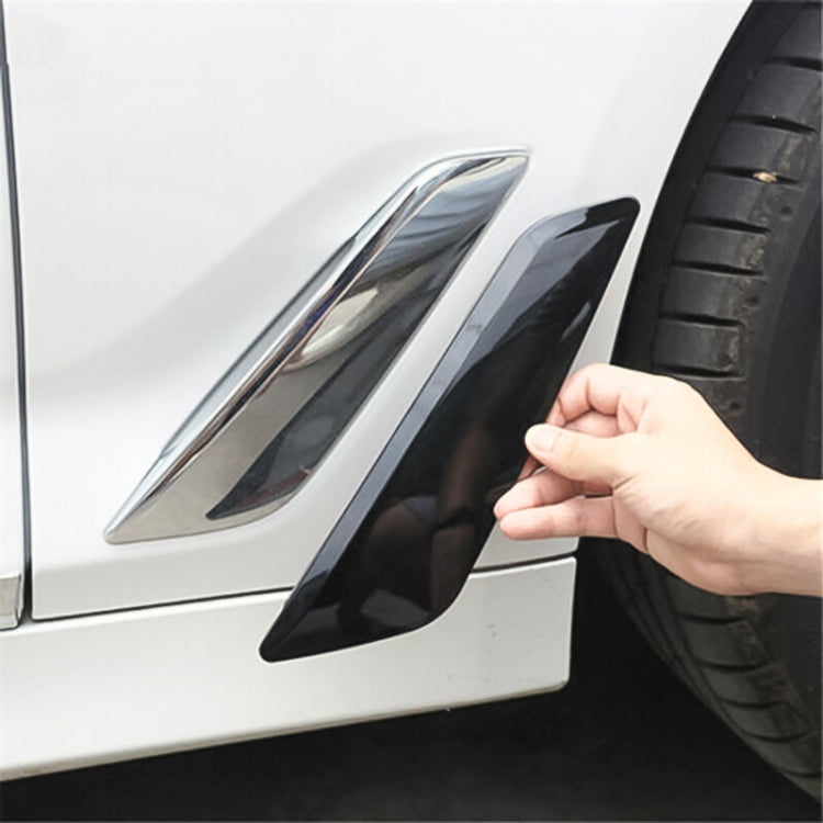 Car ABS Fender Decorative Sticker for BMW 5 Series 525Li 530Li, Carbon Fiber Texture - Car Interior Mouldings by PMC TechLife | Online Shopping South Africa | PMC TechLife | Buy Now Pay Later Mobicred