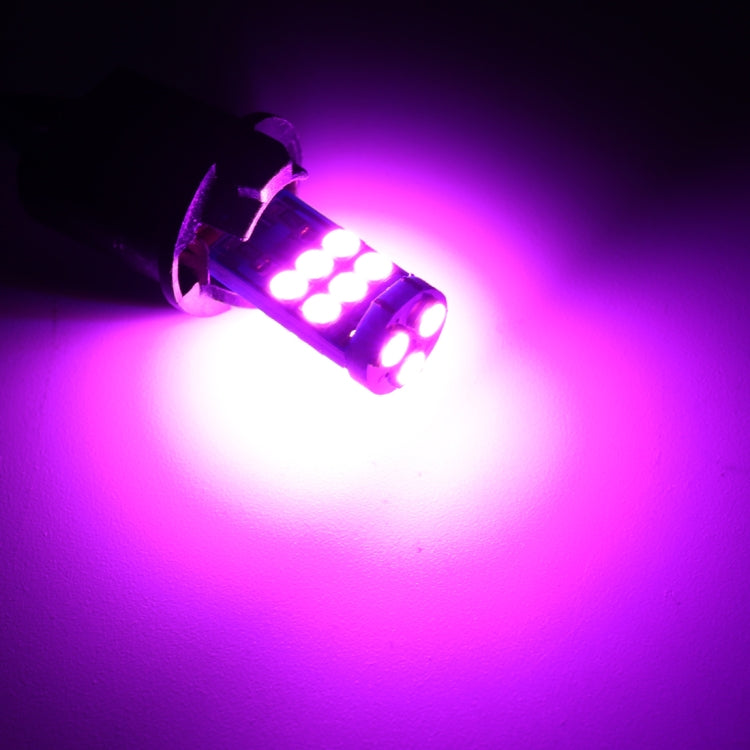 2 PCS T10 DC12 / 1W 9LEDs SMD-3030 Car Clearance Light(Pink Light) - Clearance Lights by PMC TechLife | Online Shopping South Africa | PMC TechLife | Buy Now Pay Later Mobicred