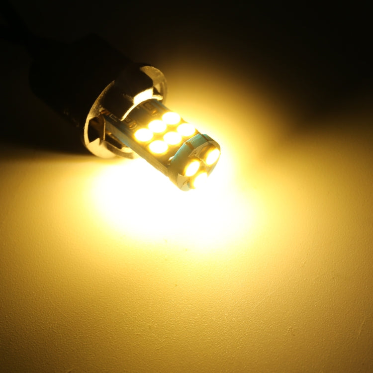 2 PCS T10 DC12 / 1W 9LEDs SMD-3030 Car Clearance Light(Yellow Light) - Clearance Lights by PMC TechLife | Online Shopping South Africa | PMC TechLife | Buy Now Pay Later Mobicred