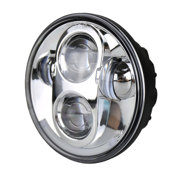5.75 inch DC12V 6000K-6500K 40W Car LED Headlight for Harley (Silver) - LED Headlamps by PMC TechLife | Online Shopping South Africa | PMC TechLife | Buy Now Pay Later Mobicred