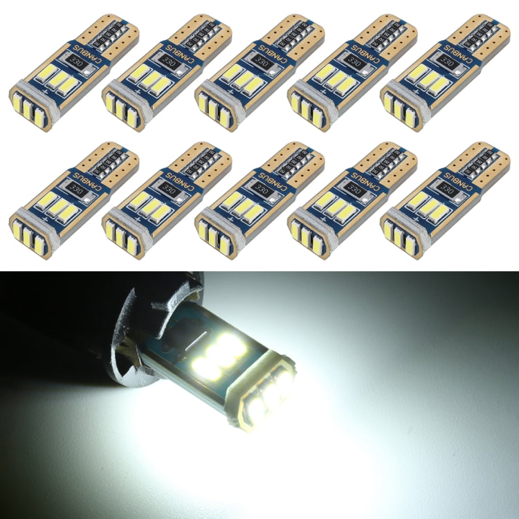 10 PCS T10 DC12V / 1.7W / 6000K / 110LM 9LEDs SMD-4014 Car Clearance Light, with Decoder - Clearance Lights by PMC TechLife | Online Shopping South Africa | PMC TechLife | Buy Now Pay Later Mobicred
