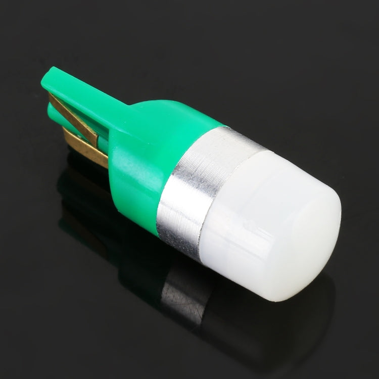 10 PCS T10 / W5W / 168 / 194 DC12V / 0.6W 1LEDs SMD-3030 Car Clearance Light (Green Light) - Clearance Lights by PMC TechLife | Online Shopping South Africa | PMC TechLife | Buy Now Pay Later Mobicred