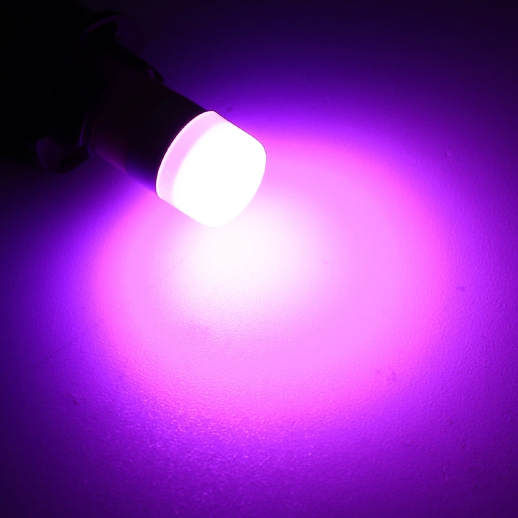 10 PCS T10 / W5W / 168 / 194 DC12V / 0.6W 1LEDs SMD-3030 Car Clearance Light (Purple Light) - Clearance Lights by PMC TechLife | Online Shopping South Africa | PMC TechLife | Buy Now Pay Later Mobicred