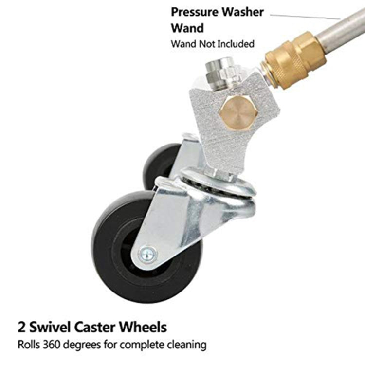 Car Body Chassis Car High Pressure Washing Machine Car Bottom Water Washing Machine 4 Nozzle Cleaner Set, Extension Rod Length: 34cm - Car washing supplies by PMC TechLife | Online Shopping South Africa | PMC TechLife | Buy Now Pay Later Mobicred