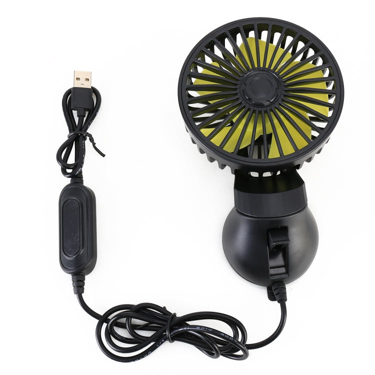 F402 Portable Car Center Console Sucker Electric Cooling Fan with Aromatherapy - Heating & Fans by PMC TechLife | Online Shopping South Africa | PMC TechLife