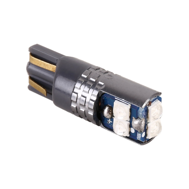 2 PCS T10 / W5W / 168 DC12-24V / 1.8W / 6000K / 140LM Car Clearance Light 4LEDs SMD-3030 Lamp Beads with Decoding & Constant Current (Blue Light) - Clearance Lights by PMC TechLife | Online Shopping South Africa | PMC TechLife | Buy Now Pay Later Mobicred