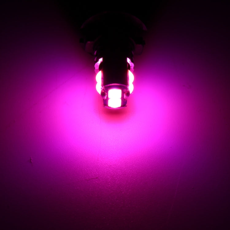 2 PCS T10 / W5W / 168 DC12-24V / 1.8W / 6000K / 140LM Car Clearance Light 4LEDs SMD-3030 Lamp Beads with Decoding & Constant Current (Pink Light) - Clearance Lights by PMC TechLife | Online Shopping South Africa | PMC TechLife | Buy Now Pay Later Mobicred