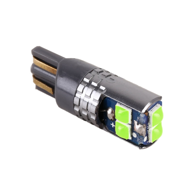 2 PCS T10 / W5W / 168 DC12-24V / 1.8W / 6000K / 140LM Car Clearance Light 4LEDs SMD-3030 Lamp Beads with Decoding & Constant Current (Green Light) - Clearance Lights by PMC TechLife | Online Shopping South Africa | PMC TechLife | Buy Now Pay Later Mobicred