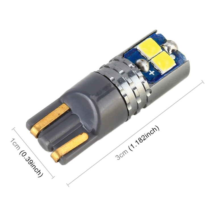 2 PCS T10 / W5W / 168 DC12-24V / 1.8W / 6000K / 140LM Car Clearance Light 4LEDs SMD-3030 Lamp Beads with Decoding & Constant Current - Clearance Lights by PMC TechLife | Online Shopping South Africa | PMC TechLife | Buy Now Pay Later Mobicred
