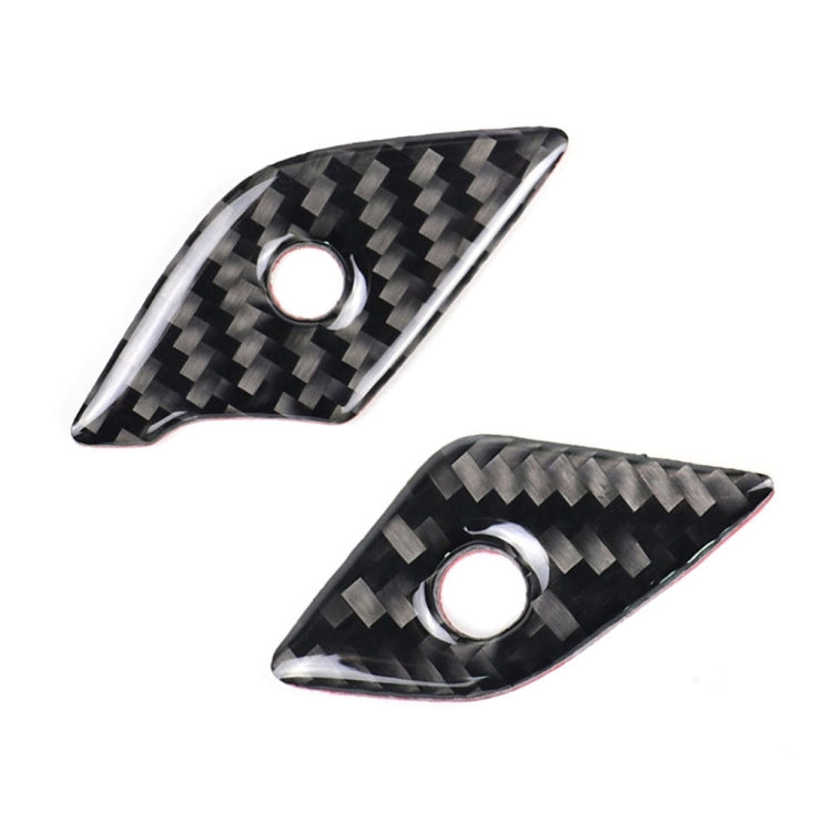 4 in 1 Car Carbon Fiber Steering Wheel Button Decorative Sticker for Cadillac xt5 2016-2017, Left and Right Drive Universal - Car Interior Mouldings by PMC TechLife | Online Shopping South Africa | PMC TechLife | Buy Now Pay Later Mobicred