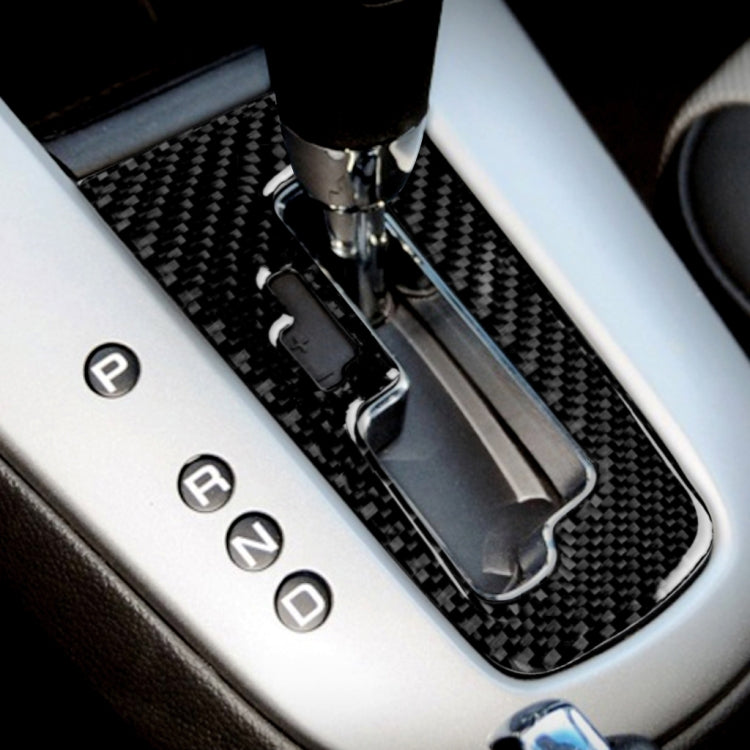 Car Carbon Fiber Center Control Gear Shift Position Panel Decorative Sticker for Chevrolet Cruze 2009-2015, Left and Right Drive Universal - Car Interior Mouldings by PMC TechLife | Online Shopping South Africa | PMC TechLife | Buy Now Pay Later Mobicred
