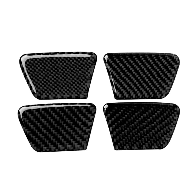 4 PCS Car Carbon Fiber Door Bowl Decorative Sticker for Chevrolet Cruze 2009-2015, Left and Right Drive Universal - Car Interior Mouldings by PMC TechLife | Online Shopping South Africa | PMC TechLife | Buy Now Pay Later Mobicred