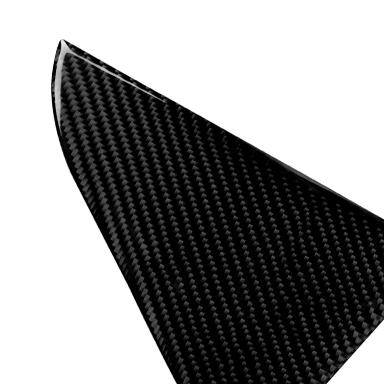 Car Carbon Fiber Rear Triangle Glass Decorative Sticker for Chevrolet Cruze 2009-2015, Left and Right Drive Universal - Car Interior Mouldings by PMC TechLife | Online Shopping South Africa | PMC TechLife | Buy Now Pay Later Mobicred
