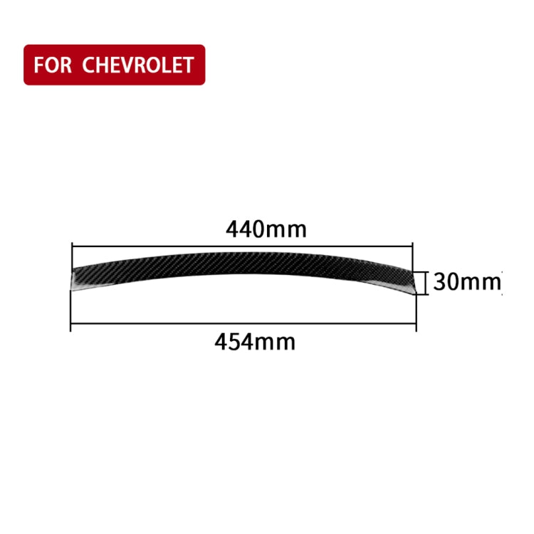 Car Carbon Fiber Dashboard Decorative Stripe for Chevrolet Cruze 2009-2015, Right Drive - Car Interior Mouldings by PMC TechLife | Online Shopping South Africa | PMC TechLife | Buy Now Pay Later Mobicred