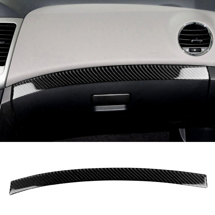 Car Carbon Fiber Dashboard Decorative Stripe for Chevrolet Cruze 2009-2015, Left Drive - Car Interior Mouldings by PMC TechLife | Online Shopping South Africa | PMC TechLife | Buy Now Pay Later Mobicred