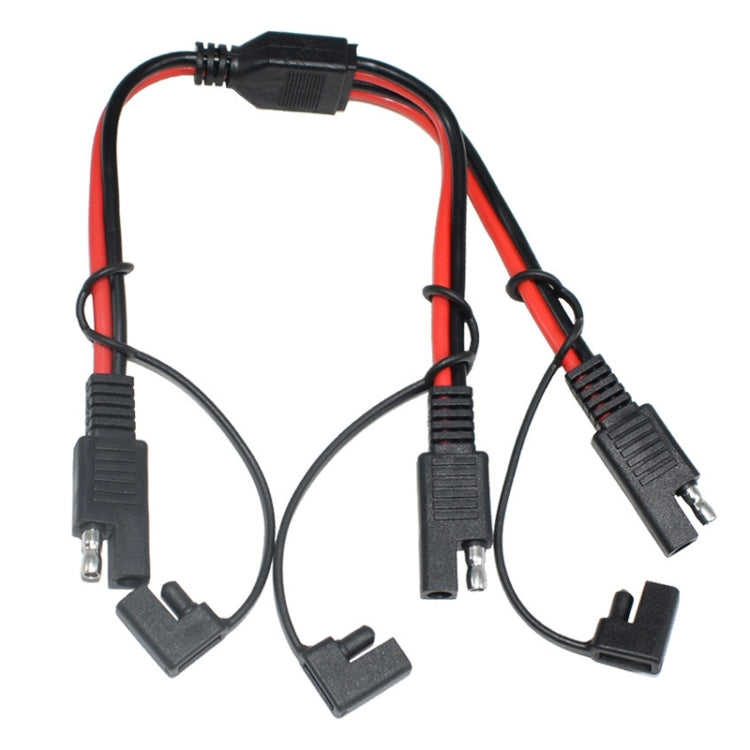 SAE One to Two Connection Extension Cable Car Power Cord - DIY Cables by PMC TechLife | Online Shopping South Africa | PMC TechLife | Buy Now Pay Later Mobicred