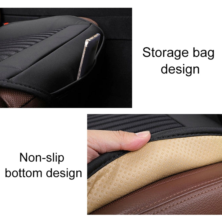 Car 12V Cushion Summer USB Breathable Ice Silk Seat Cover, Eight Fans + Ventilation and Refrigeration (Black) - Seat Accessories by PMC TechLife | Online Shopping South Africa | PMC TechLife | Buy Now Pay Later Mobicred
