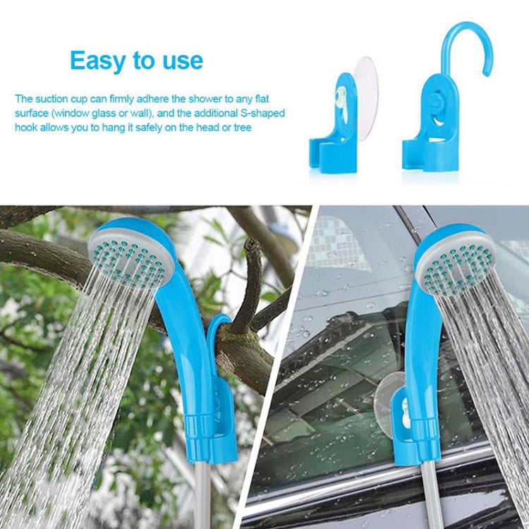 12V Portable Outdoor Universal Car Electric Shower Sprinkler Washer (Blue) - Car washing supplies by PMC TechLife | Online Shopping South Africa | PMC TechLife | Buy Now Pay Later Mobicred