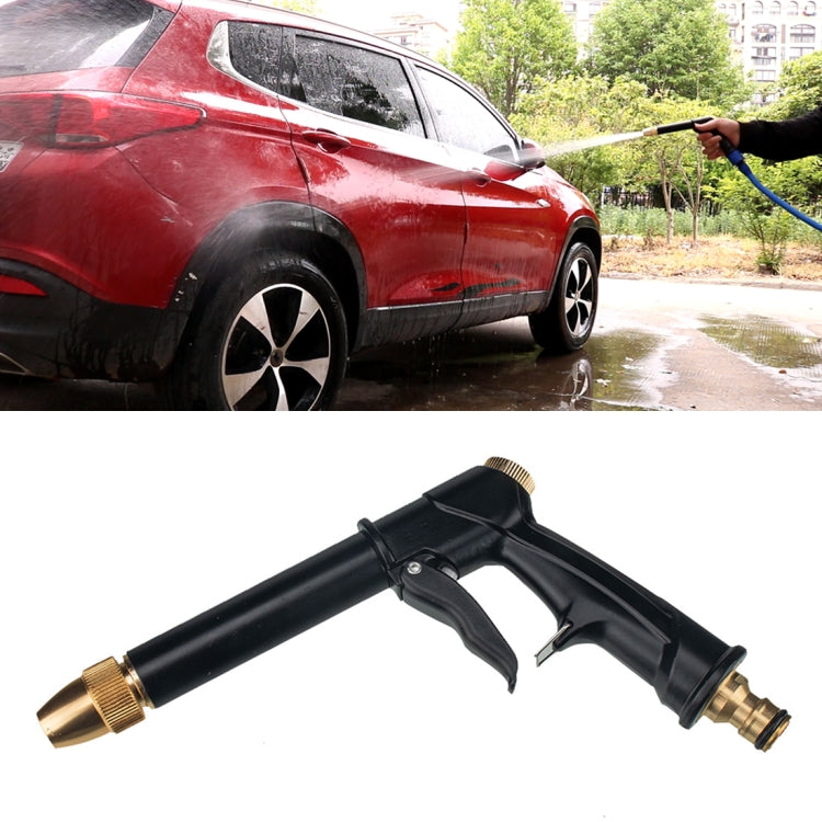 Car / Household Portable High Pressure Wash Water Gun Garden Irrigation(Black) - Car Washer & Accessories by PMC TechLife | Online Shopping South Africa | PMC TechLife