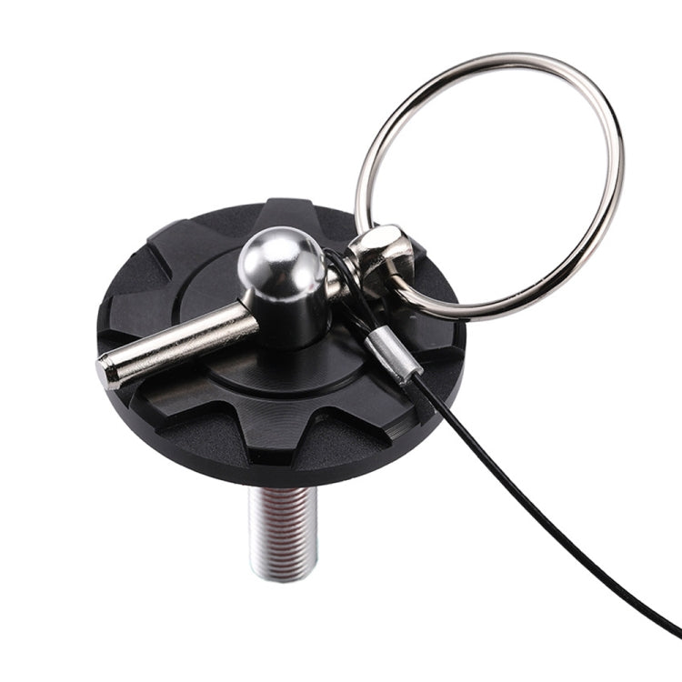 XH-6041 Car Universal Modified Aluminum Alloy Engine Hood Lock Cover(Black) - Locks & Hasps by PMC TechLife | Online Shopping South Africa | PMC TechLife | Buy Now Pay Later Mobicred