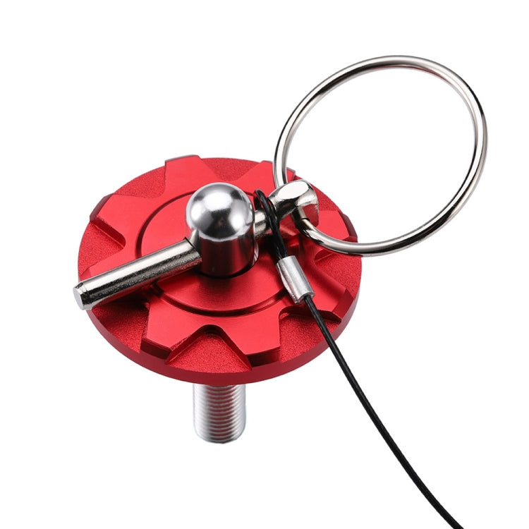 XH-6041 Car Universal Modified Aluminum Alloy Engine Hood Lock Cover(Red) - Locks & Hasps by PMC TechLife | Online Shopping South Africa | PMC TechLife | Buy Now Pay Later Mobicred
