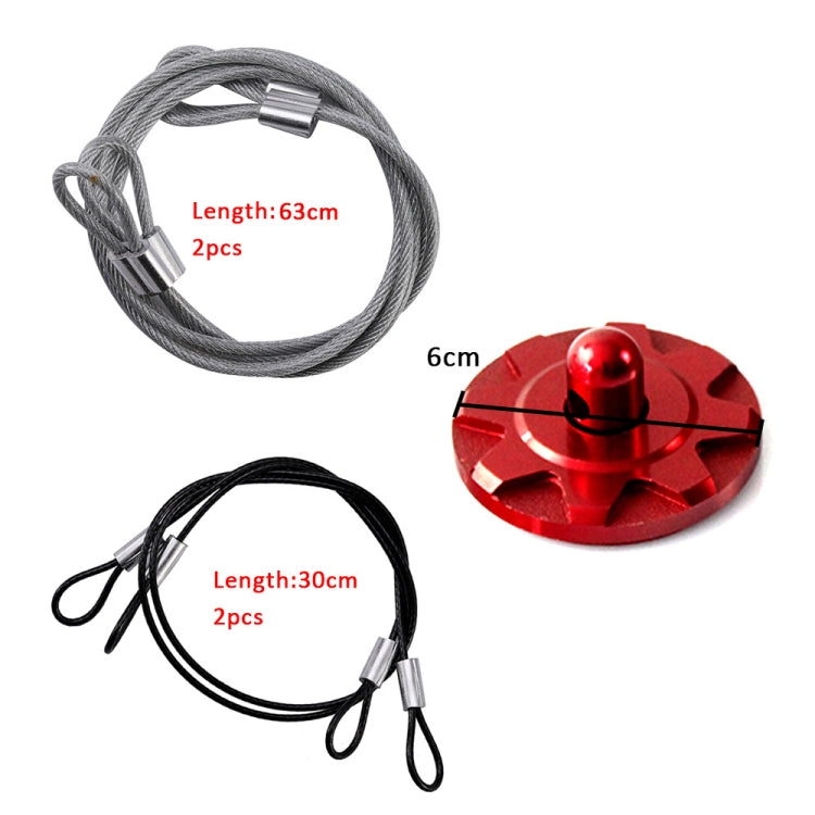 XH-6049 Car Universal Modified Racing Punch-free Aluminum Engine Hood Lock Cover(Gold) - Locks & Hasps by PMC TechLife | Online Shopping South Africa | PMC TechLife | Buy Now Pay Later Mobicred