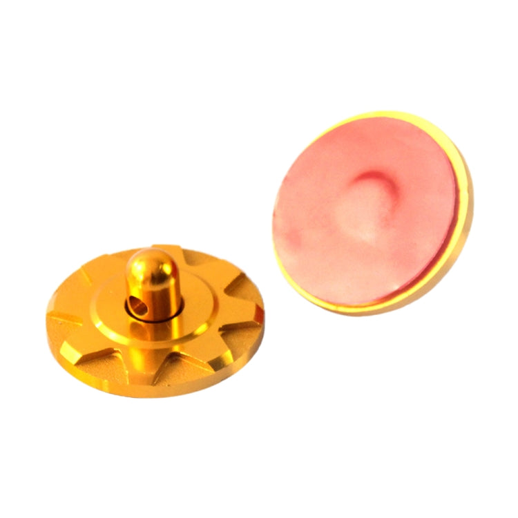 XH-6049 Car Universal Modified Racing Punch-free Aluminum Engine Hood Lock Cover(Gold) - Locks & Hasps by PMC TechLife | Online Shopping South Africa | PMC TechLife | Buy Now Pay Later Mobicred