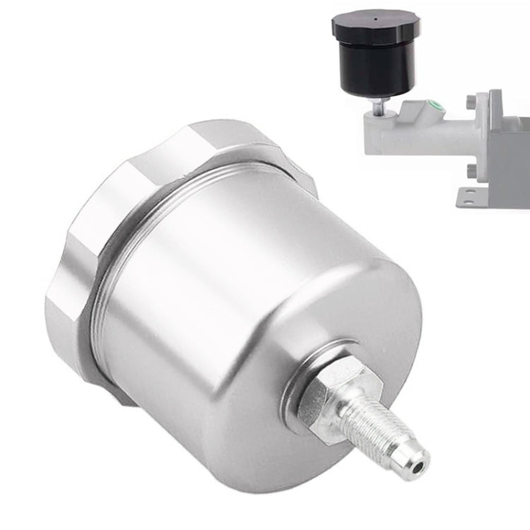 XH-BK017 Car Racing Drift Modified Aluminum Alloy CNC Competitive Hydraulic Handbrake Oil Tank Pot (Silver) - Brake System by PMC TechLife | Online Shopping South Africa | PMC TechLife | Buy Now Pay Later Mobicred
