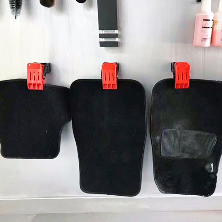 Car Foot Pad Cleaning Clip Multifunctional Wall Mounted Fixing Clip Hook - Car washing supplies by PMC TechLife | Online Shopping South Africa | PMC TechLife | Buy Now Pay Later Mobicred