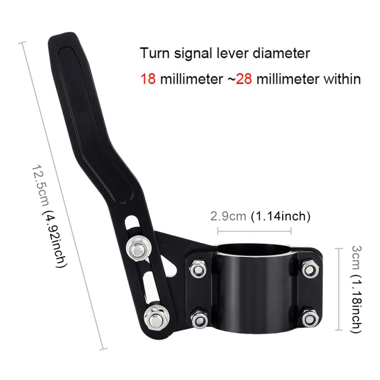 Car Signal Pole Steering Wheel Quick Dial Metal Rotating Rod Steering Signal Rod Extension (Black) - free shipping - PMC TechLife - Order now!