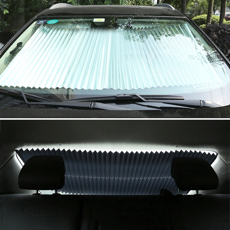 Car Sucker Suction Cups Retractable Windshield Sun Shade Block Sunshade Cover for Solar UV Protect, Size: 65cm - Sound & Heat Insulation Cotton by PMC TechLife | Online Shopping South Africa | PMC TechLife | Buy Now Pay Later Mobicred