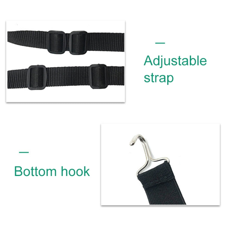 Car Front Seat Hanging Bag Mobile Phone Storage Bag (Wine Red) - free shipping - PMC Jewellery - Order now!