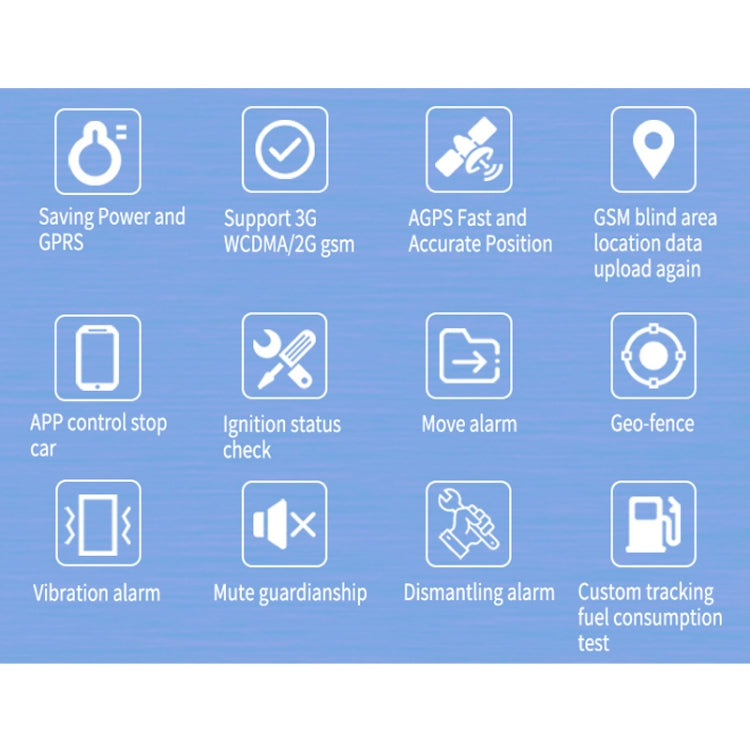 TK300 3G GPS / GPRS / GSM Realtime Car Truck Vehicle Tracking GPS Tracker with Battery and Relay - Car Tracker by PMC TechLife | Online Shopping South Africa | PMC TechLife | Buy Now Pay Later Mobicred
