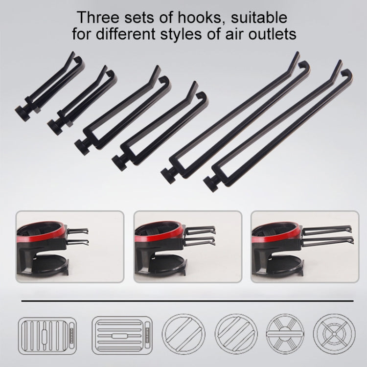 2 in 1 Car Air Outlet Magnetic Mount Beverage Cup Stand Phone Holder(Blue) - Car Drink Holders by PMC TechLife | Online Shopping South Africa | PMC TechLife | Buy Now Pay Later Mobicred