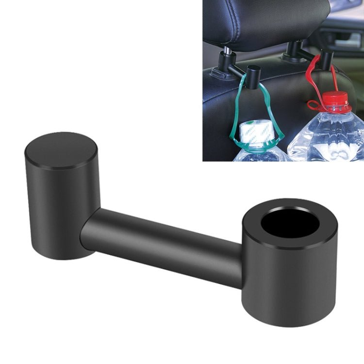 Car Hidden Creative Aluminum Alloy Seat Hook Organizer Storage Hanger (Black) - Stowing Tidying by PMC TechLife | Online Shopping South Africa | PMC TechLife | Buy Now Pay Later Mobicred