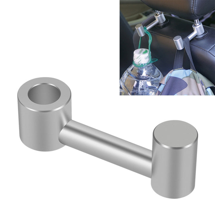 Car Hidden Creative Aluminum Alloy Seat Hook Organizer Storage Hanger (Silver) - Stowing Tidying by PMC TechLife | Online Shopping South Africa | PMC TechLife | Buy Now Pay Later Mobicred