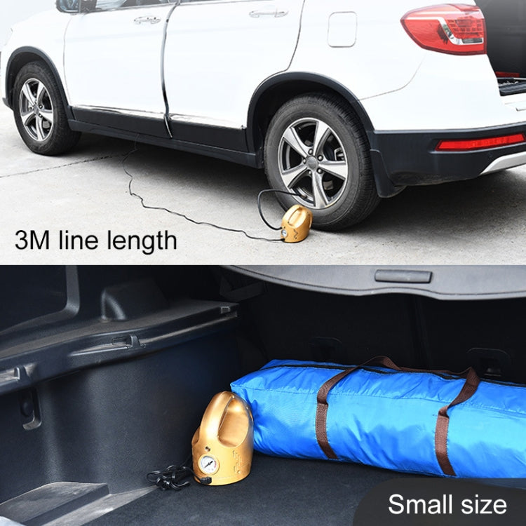 DC 12V 100W Four In One Portable  Car Tire Pump Inflatable Pump(Silver) - Inflatable Pump by PMC TechLife | Online Shopping South Africa | PMC TechLife