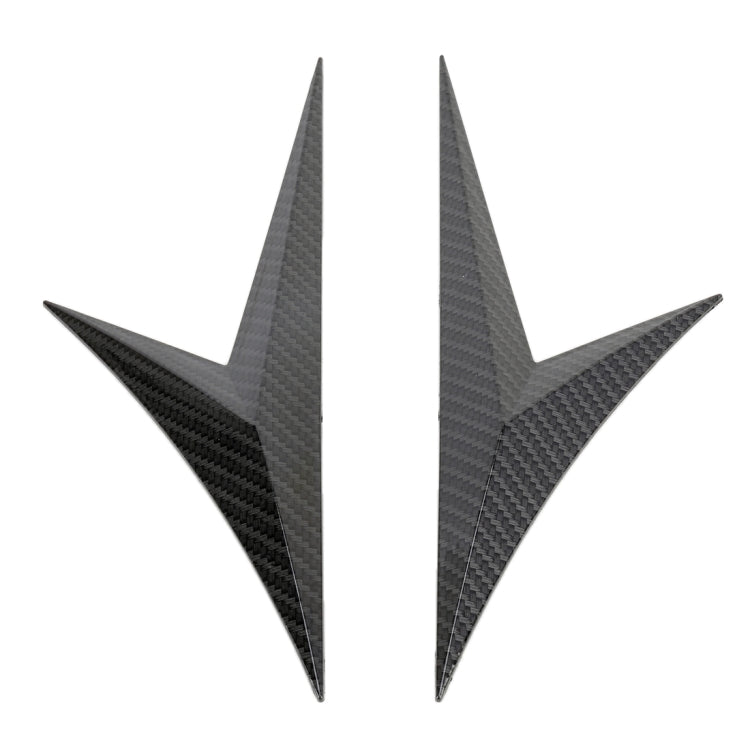 Modified Fender Side Wing Sticker Blade Side Shark Gill Car Body Decorative Sticker for Honda 10th Generation Civic, Carbon Fiber - Decorative Sticker by PMC Jewellery | Online Shopping South Africa | PMC Jewellery | Buy Now Pay Later Mobicred