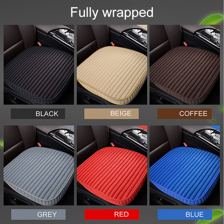 3 in 1 Car Seat Cushion Free Binding All Inclusive Seat Mat Set (Black) - Seat Accessories by PMC TechLife | Online Shopping South Africa | PMC TechLife | Buy Now Pay Later Mobicred