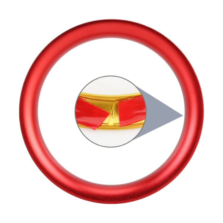 8 PCS Car Aluminum Alloy Air Conditioner Knob Case and Base for Honda XR-V (Red) - Decoration Rings by PMC TechLife | Online Shopping South Africa | PMC TechLife | Buy Now Pay Later Mobicred